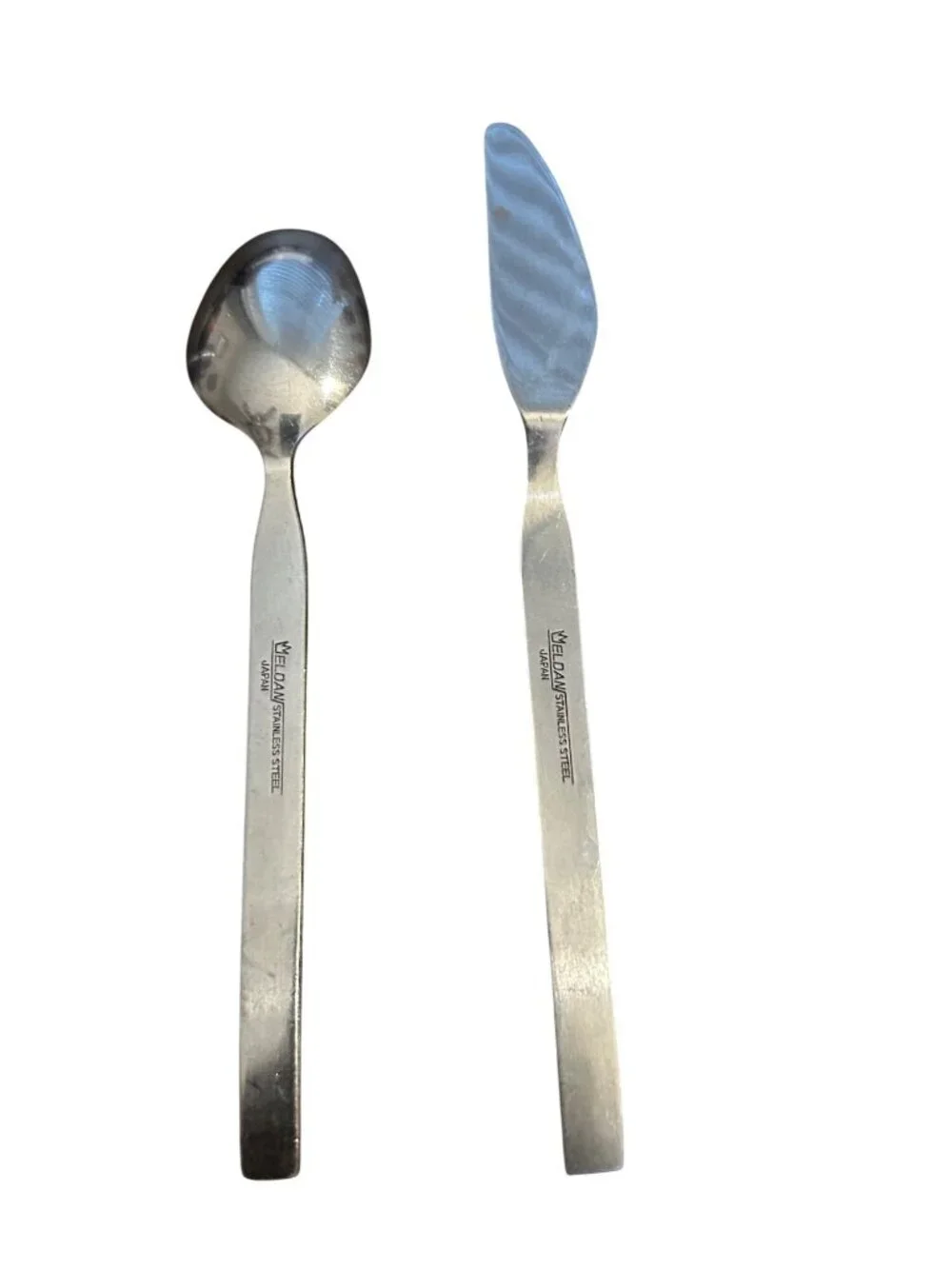 Interpur Mexicaly Rose Stainless Steel Spoon & Knife Set Discontinued Japan